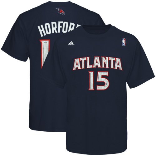 NBA adidas Atlanta Hawks #15 Al Horford Game Time Player T-shirt (X-Large)