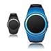 CAMTOA Wireless Bluetooth Wrist Speaker, MP3 Music Player Watch - Mini Speaker/Running Small Speaker for Remote Control Selfie/Phone Anti-lost/Handsfree Calls/ TF Card Playing/FM Radio Blue