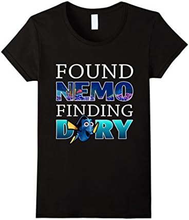 Women's Finding shirt Do-ry-Ne-mo Do-ry shirt Medium Black