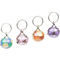 Petco Patterned Accessory Bells for Cat Collars, Assorted - Includes 2 Bells
