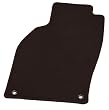Coverking CFMDM1FD7180 Black Nylon Custom Floormat  - 2 Strip Rear