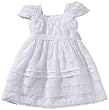 Salt & Pepper Baby - Mädchen Kleid 2920200, Gr. 74, Weiß (white)