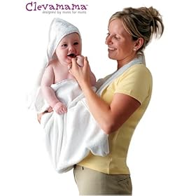 CLEVAMAMA BABY BATH TOWEL