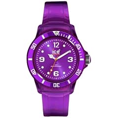 Ice-Watch Unisex-Armbanduhr Medium Small Ice-Jelly Violett JY.VT.U.U.10