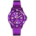 Ice-Watch Unisex-Armbanduhr Medium Small Ice-Jelly Violett JY.VT.U.U.10