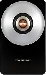 NuForce S-1 Speaker (1 pair, black/silver) for Icon Systems