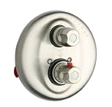 La Toscana 3TPW690 3/4-Inch Thermostatic Valve and Trim, Brushed Nickel