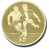 Pokal-Emblem Fu�ball Gold