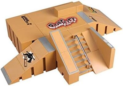 Skate Park Kit Ramp Parts for Tech Deck Fingerboard Mini Finger Skateboard Fingerboards Ultimate Parks