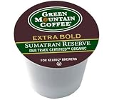 Green Mountain Coffee, Sumatran Reserve Extra Bold, K-Cups for Keurig Brewers, Box of 18