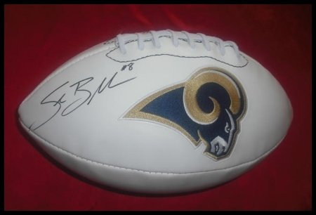 St. Louis Rams Autographed/Hand Signed Football