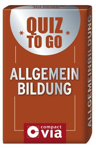 Quiz to go - Allgemeinbildung. Spannendes Quiz im Pocket-Format
