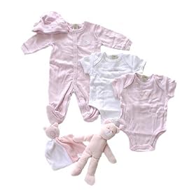 : Petit Lem 5pc Pink Stripe Gift Box