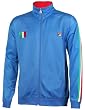 Men's Fila Global Track Rib Knit Sleeve Sporty Jacket