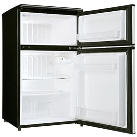 Danby 3.1 cu. ft. 2-Door Compact Refrigerator - Stainless Steel by Danby