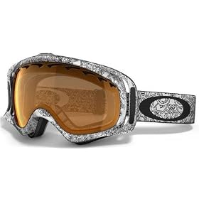 Oakley Crowbar Men’s Snowboard Goggles – White Oakley Text Frame – Persimmon Lens thumbnail