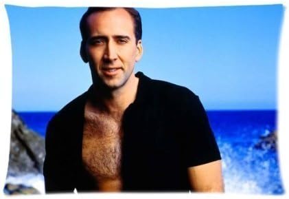 1 X Tianmay Cotton & Polyester Custom Pillowcase-Wivid Custom Nicolas Cage Pillowcase Standard Size Design Cotton 20" x 30" Pillow Case