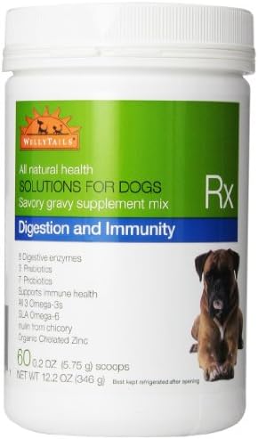 WellyTails Dog Rx Digestion and Immunity Supplement, 346gm