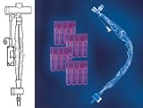 1 (Box) OF Ballard Trach Care Wet Pak BLD22012356(Box) Catheter 14fr, 4.6mm OD Trach, Swivel and MDI adapter Catheter Length : 12 15X22mm adapter