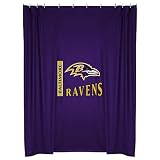 Baltimore Ravens 72"x72" Shower Curtain