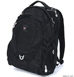 Swiss Gear SA-9275 Laptop Backpack, Black