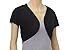 Sofishie Trendy Short Sleeve Shrug Open Cardigan - Black - Medium