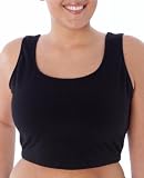 Danskin Women's Plus Cotton And Lycra Bra Top