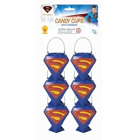 Superman Returns Candy Cups - Pack of Six