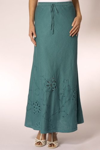 Per Una Pure Linen Long Doily Skirt clothing