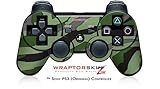 Sony PS3 Controller Skin Camouflage Green
