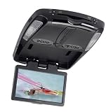 10.2-Inch (16 X 9) Dropdown Video Monitor with Built-In DVD Player