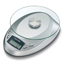 Salter 6300Svdr 5Kg/11Lb Electronic Kitchen Scale With Glass Platform