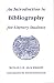 Books : An Introduction to Bibliography for Literary Students (St. Paul's Bibliographies)