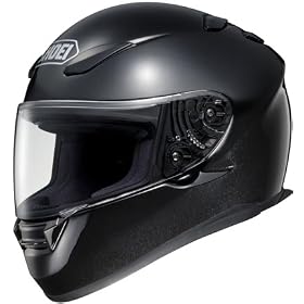 Shoei RF-1100 Motorcycle Helmet - Black Metallic Large