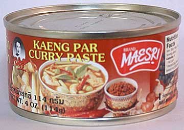 Maesri Thai kaeng par jungle curry - 4 oz x 2 cans by ImportFood.com