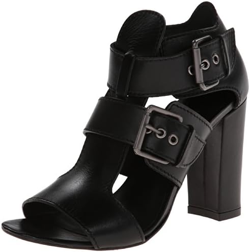 Modern Vintage Women's Germaine Dress Pump,Black Vachetta Leather,8.5 M US