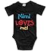 Cute Baby Onesie Mimi Loves Me and Gifts Short Sleeve Bodysuit