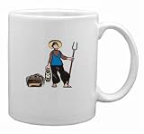 Chinese Fisherwoman Mug