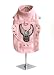 PINK "Born To Ride" Motorcycle Harness Jacket - Small