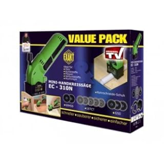 Exakt Minihandkreissäge EC - 310N - Als Value Pack