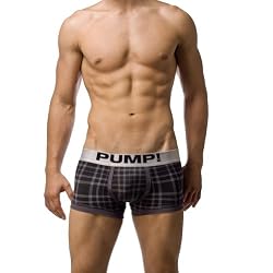 Mens New Sexy Tartan Boxer Brief Underwear By Pump