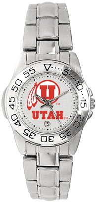 Utah Utes- (University of) Ladies Sports Steel Watch