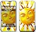 Sun God Design Protective Skin Decal Sticker for Apple iPhone (2G)
