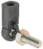 Ball Joint, Steel, 1/4-28 Thread x 1-13/16 Overall Length (Pack of 1)