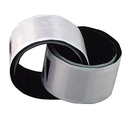 Vedante Super Reflective Pop Bands (Pair), Unpackaged (White, Large)