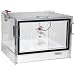 Bel-Art Scienceware 420530002 Clear Polystyrene Dry-Keeper Desiccator Cabinet with 2 Gas Port, 8-1/4" Length x 11" Width x 6-3/4" Height