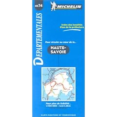 Carte routi�re : Haute-Savoie, 4074, 1/150000