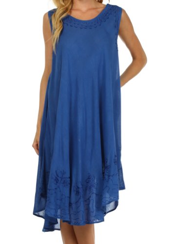 Sakkas Everyday Essentials Caftan Tank Dress/Cover Up