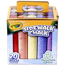 Sidewalk Chalk 20-Pack