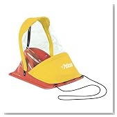 Deluxe Baby Snow Sled - Red